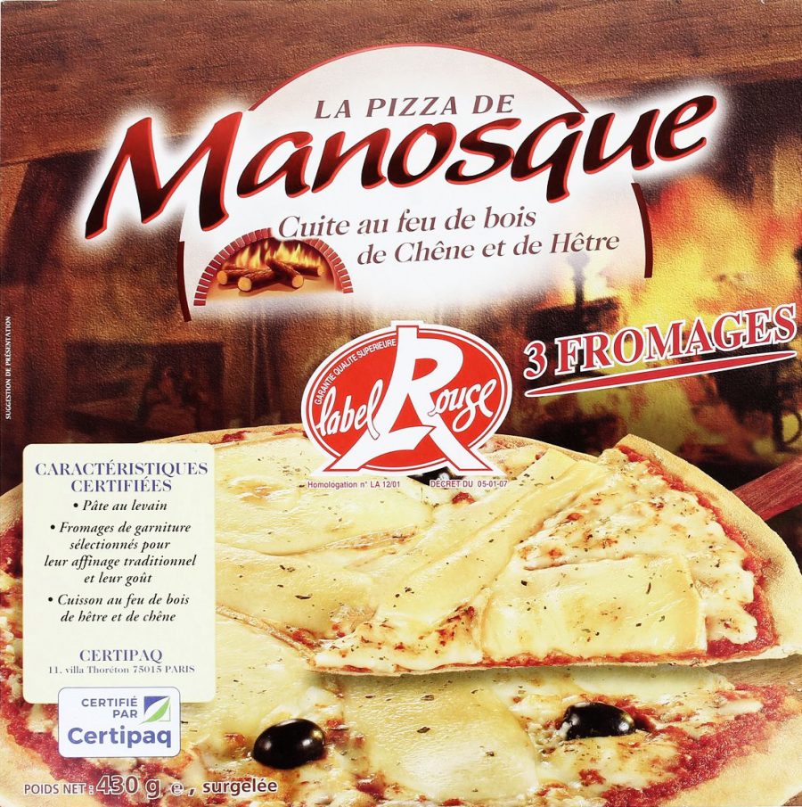 PIZZA LABEL ROUGE LECLERC PACA 30% REMISE IMMEDIATE