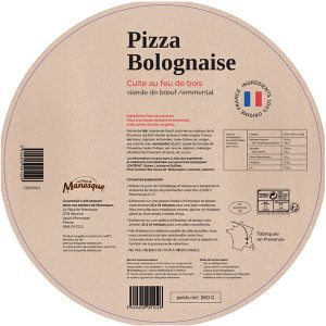 Pizza bolognaise surgelée 100% France