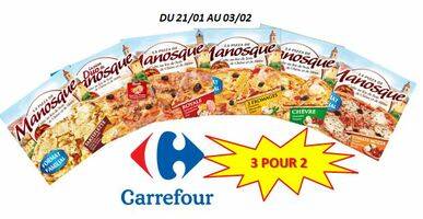 Pizza Géante Carrefour 21/01 au 03/02